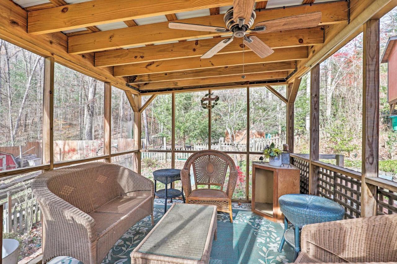 Asheville Mountain Getaway With Patio And Koi Pond! Dış mekan fotoğraf